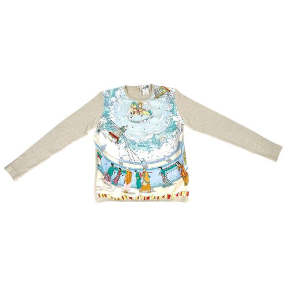 Hermès Prayers to the Wind Twillaine Sweater - Picture 3 of 8